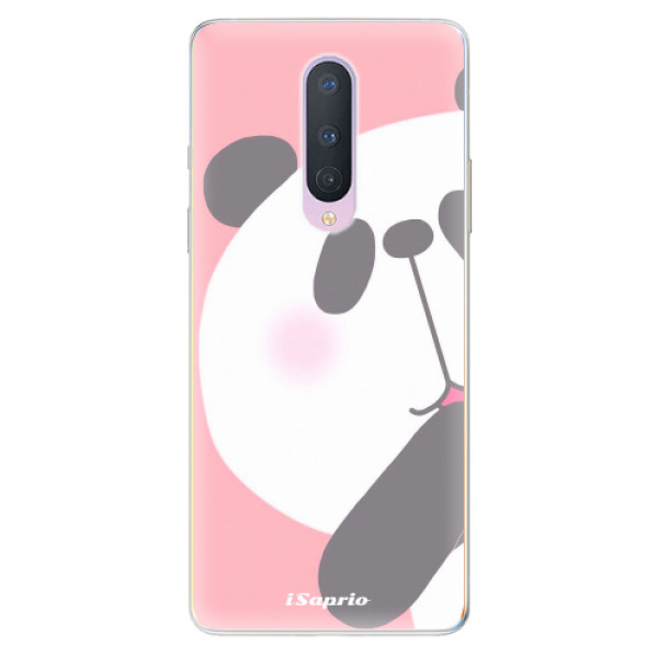 Odolné silikonové pouzdro iSaprio - Panda 01 - OnePlus 8