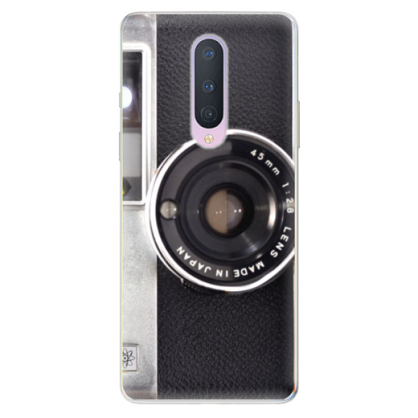 Odolné silikonové pouzdro iSaprio - Vintage Camera 01 - OnePlus 8