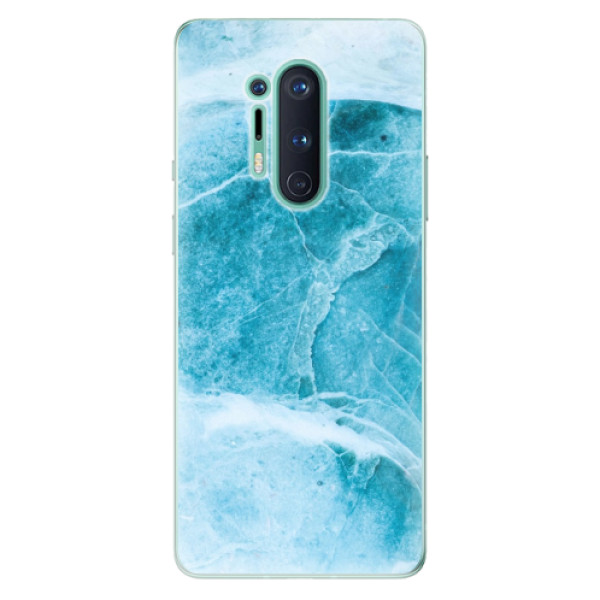 Odolné silikonové pouzdro iSaprio - Blue Marble - OnePlus 8 Pro