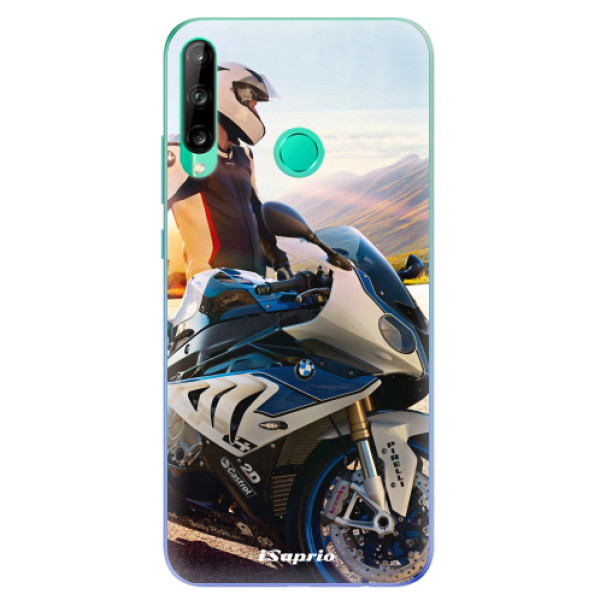 Odolné silikonové pouzdro iSaprio - Motorcycle 10 - Huawei P40 Lite E
