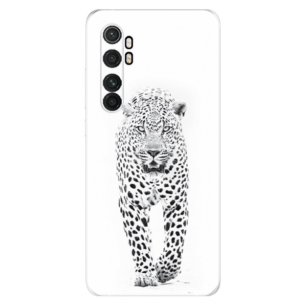 Odolné silikonové pouzdro iSaprio - White Jaguar - Xiaomi Mi Note 10 Lite