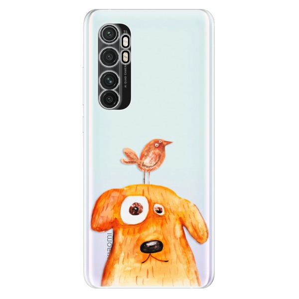 Odolné silikonové pouzdro iSaprio - Dog And Bird - Xiaomi Mi Note 10 Lite