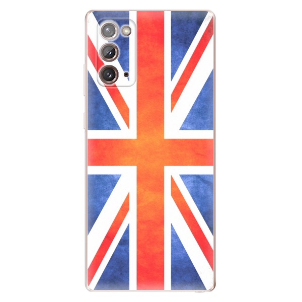 Odolné silikonové pouzdro iSaprio - UK Flag - Samsung Galaxy Note 20