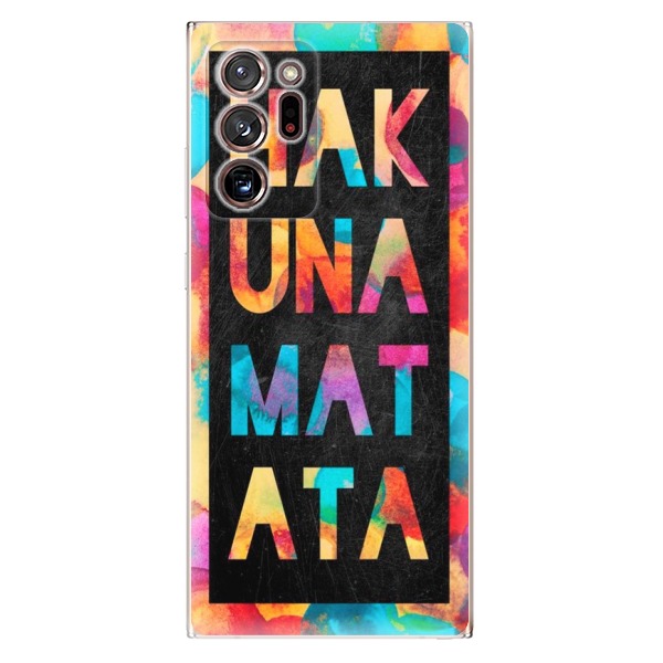 Odolné silikonové pouzdro iSaprio - Hakuna Matata 01 - Samsung Galaxy Note 20 Ultra