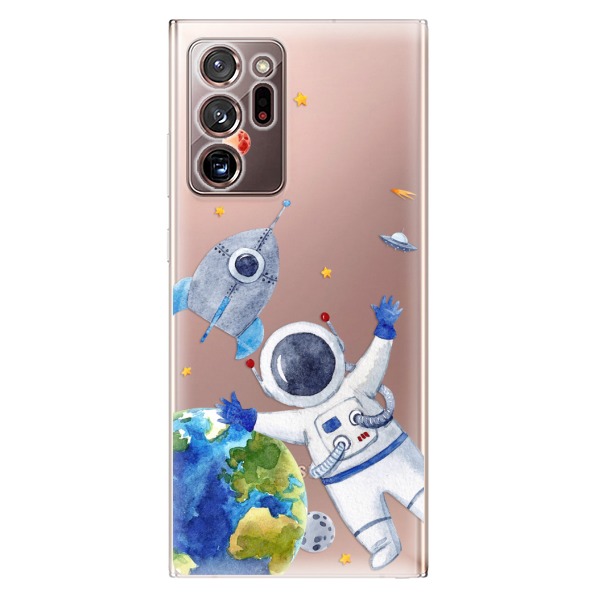Odolné silikonové pouzdro iSaprio - Space 05 - Samsung Galaxy Note 20 Ultra