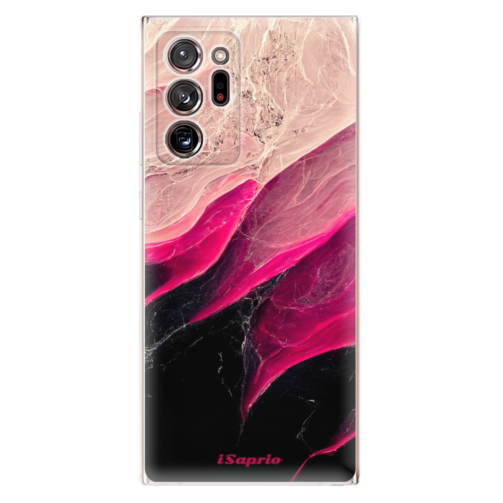 Odolné silikonové pouzdro iSaprio - Black and Pink - Samsung Galaxy Note 20 Ultra