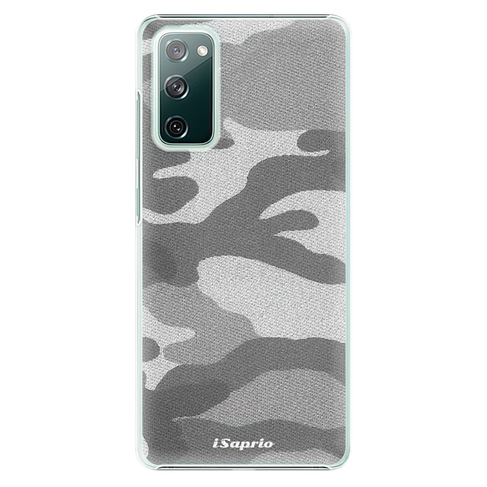 Plastové pouzdro iSaprio - Gray Camuflage 02 - Samsung Galaxy S20 FE
