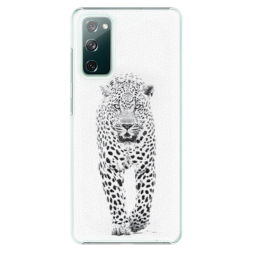 Plastové pouzdro iSaprio - White Jaguar - Samsung Galaxy S20 FE
