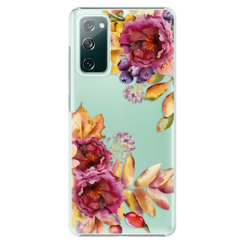 Plastové pouzdro iSaprio - Fall Flowers - Samsung Galaxy S20 FE