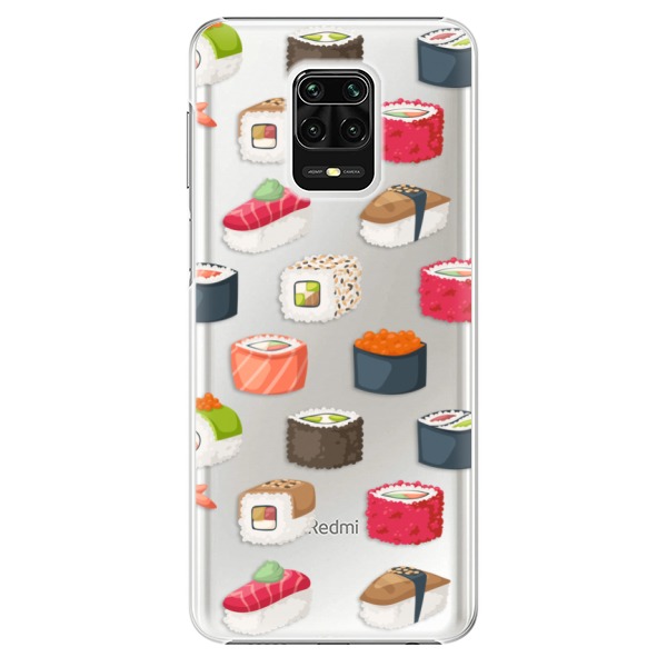 Plastové pouzdro iSaprio - Sushi Pattern - Xiaomi Redmi Note 9 Pro / Note 9S
