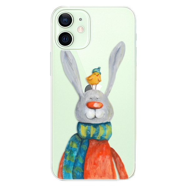 Plastové pouzdro iSaprio - Rabbit And Bird - iPhone 12 mini
