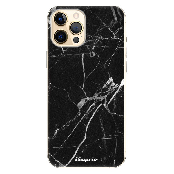 Plastové pouzdro iSaprio - Black Marble 18 - iPhone 12 Pro