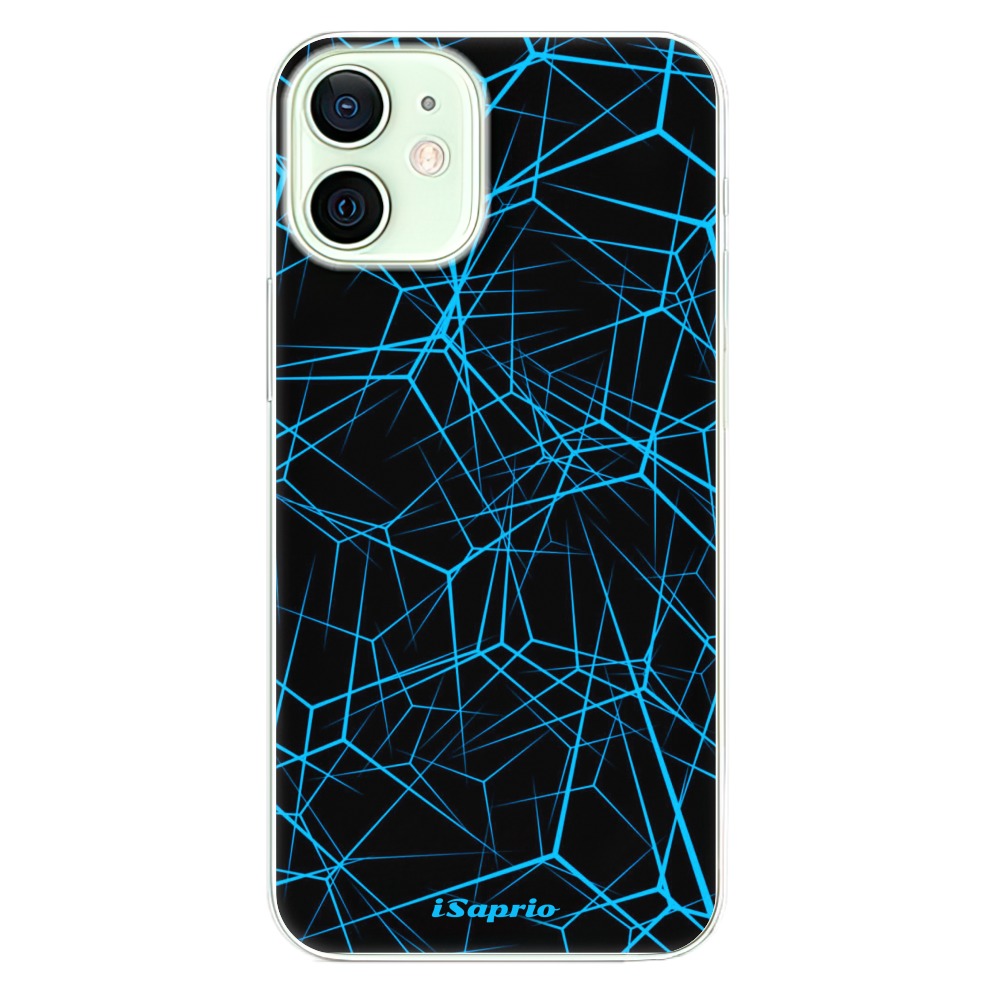 Odolné silikonové pouzdro iSaprio - Abstract Outlines 12 - iPhone 12 mini
