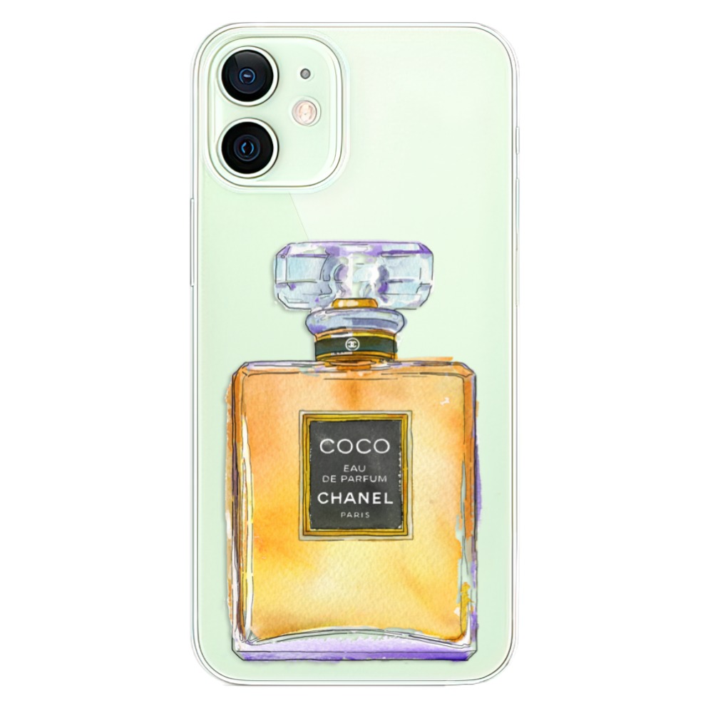 Odolné silikonové pouzdro iSaprio - Chanel Gold - iPhone 12 mini