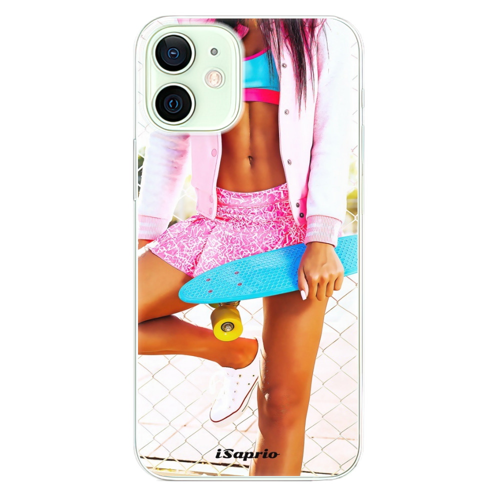 Odolné silikonové pouzdro iSaprio - Skate girl 01 - iPhone 12 mini