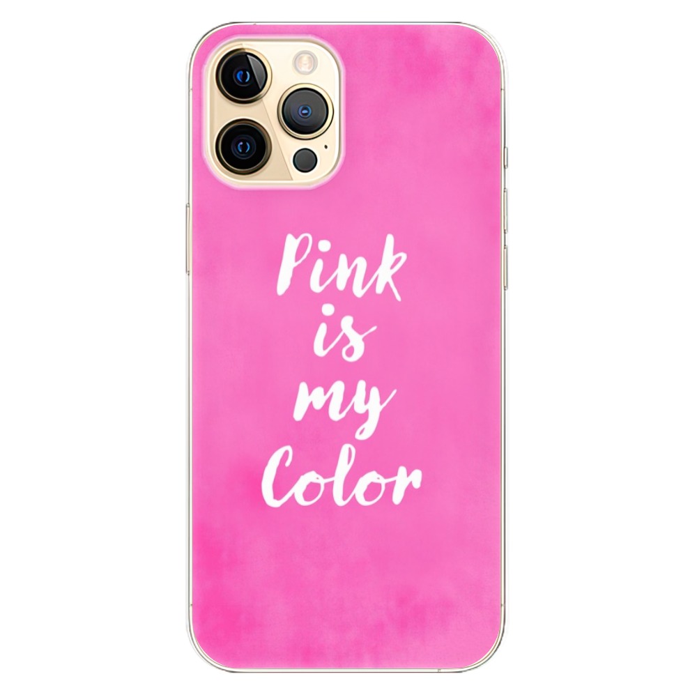 Odolné silikonové pouzdro iSaprio - Pink is my color - iPhone 12 Pro