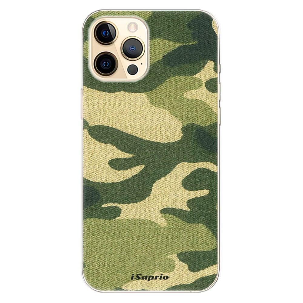 Odolné silikonové pouzdro iSaprio - Green Camuflage 01 - iPhone 12 Pro Max