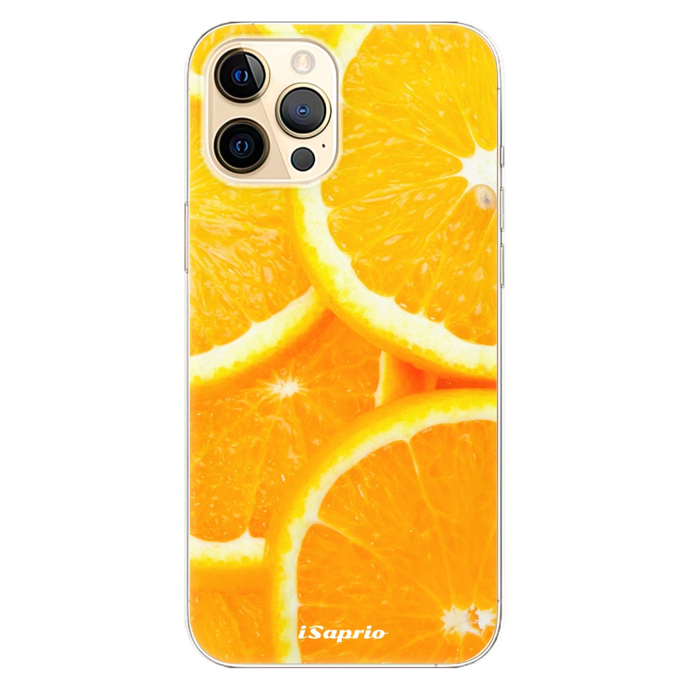 Odolné silikonové pouzdro iSaprio - Orange 10 - iPhone 12 Pro Max