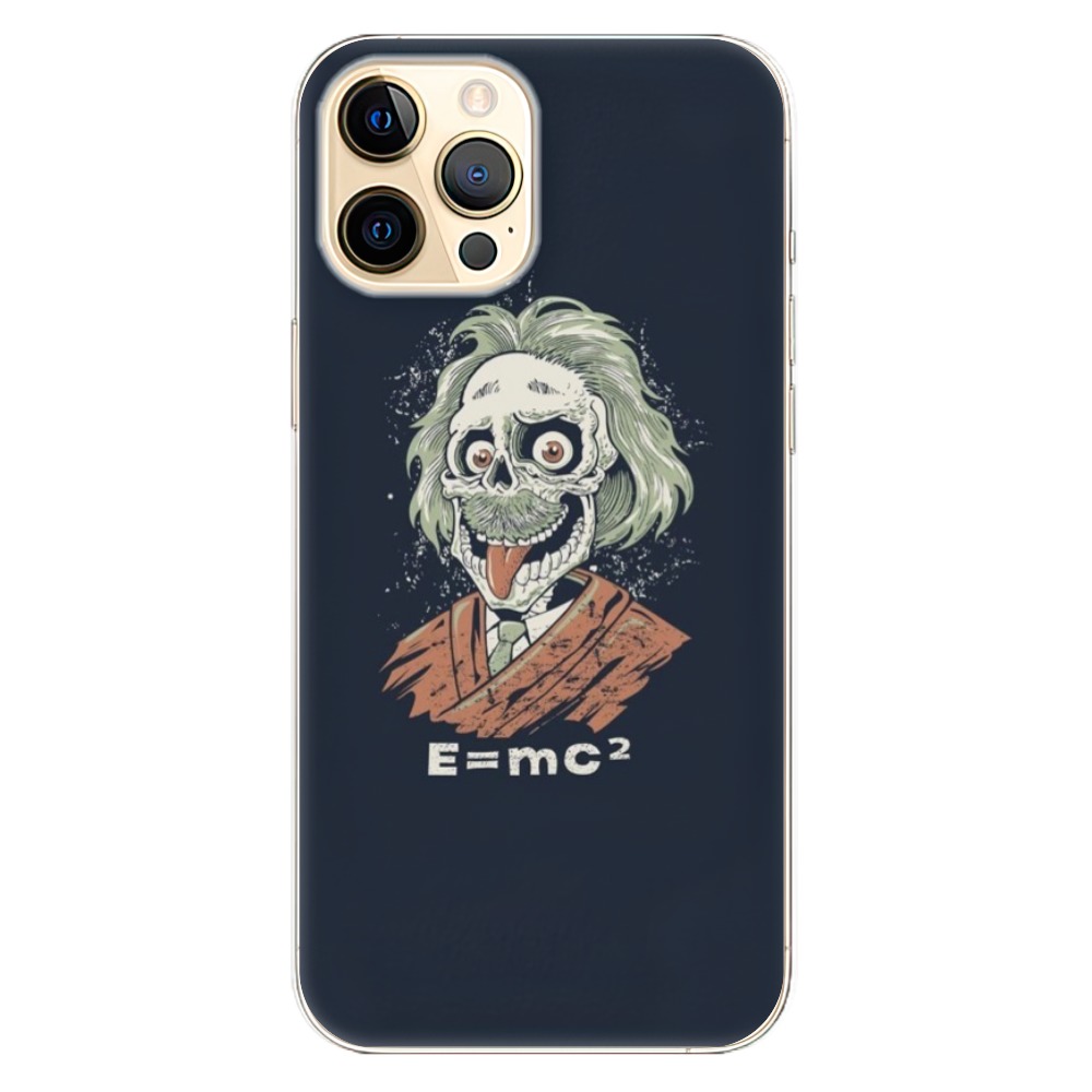 Odolné silikonové pouzdro iSaprio - Einstein 01 - iPhone 12 Pro Max