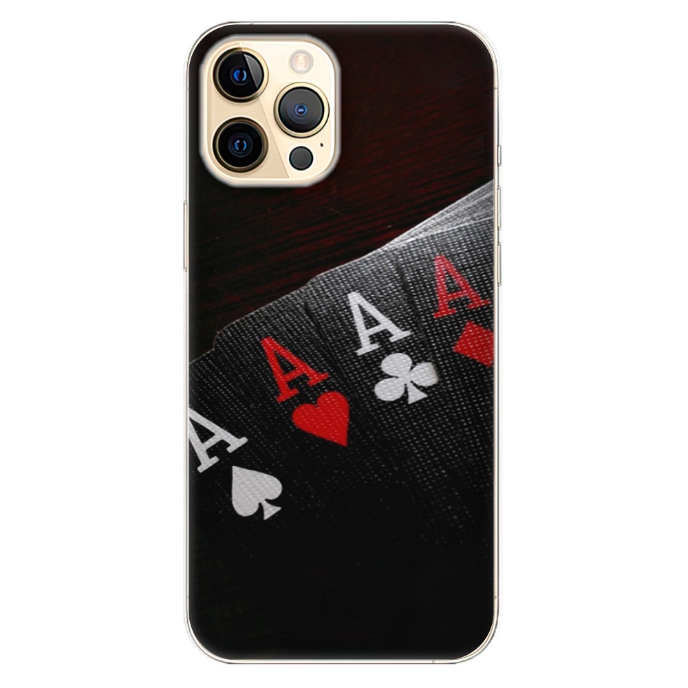 Odolné silikonové pouzdro iSaprio - Poker - iPhone 12 Pro Max