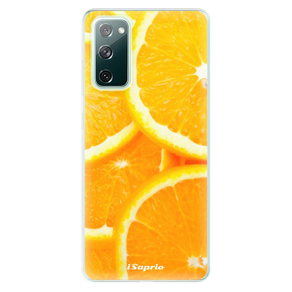 Odolné silikonové pouzdro iSaprio - Orange 10 - Samsung Galaxy S20 FE