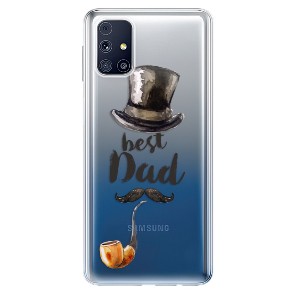 Odolné silikonové pouzdro iSaprio - Best Dad - Samsung Galaxy M31s