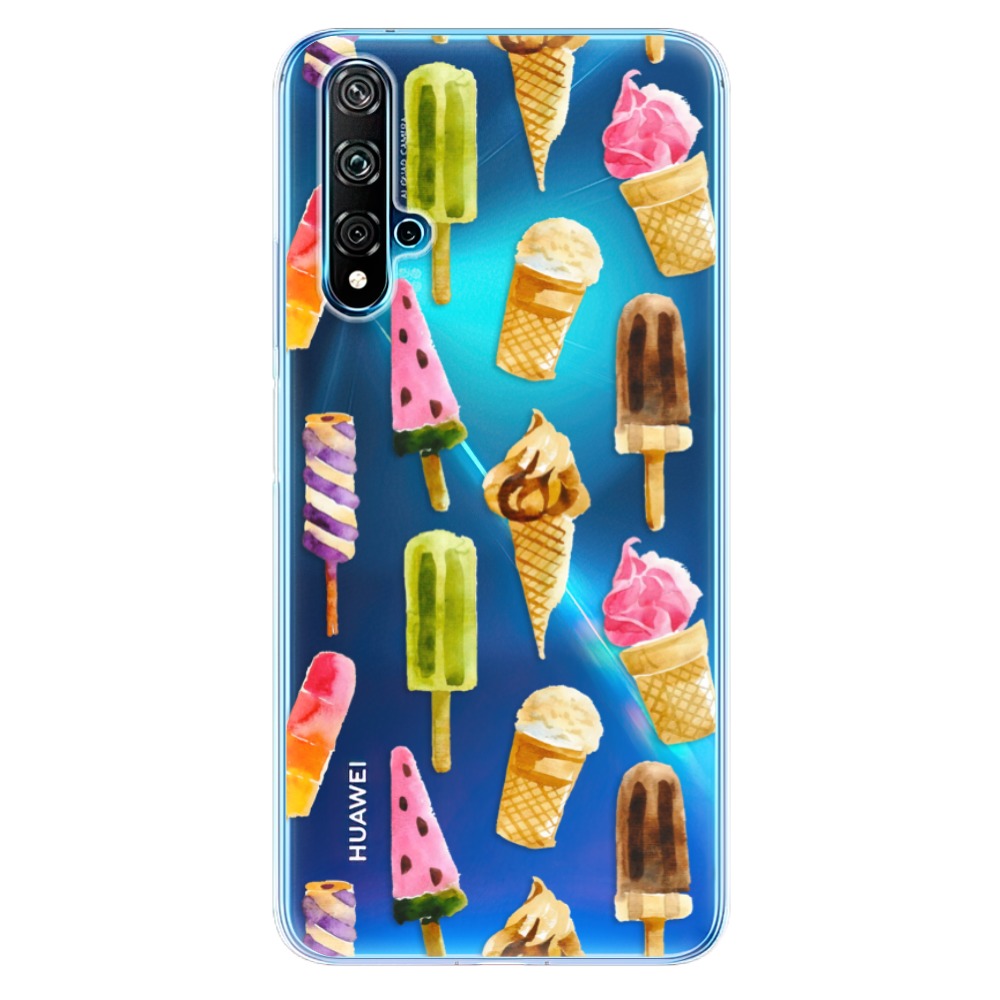 Odolné silikonové pouzdro iSaprio - Ice Cream - Huawei Nova 5T