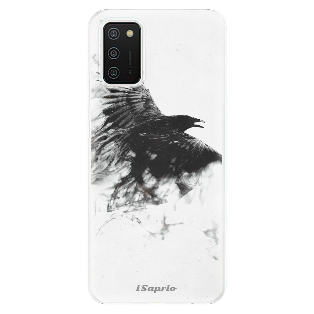 Odolné silikonové pouzdro iSaprio - Dark Bird 01 - Samsung Galaxy A02s