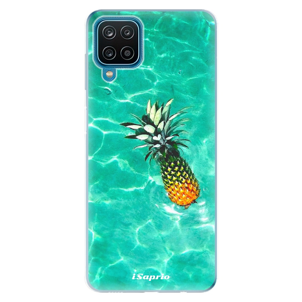 Odolné silikonové pouzdro iSaprio - Pineapple 10 - Samsung Galaxy A12