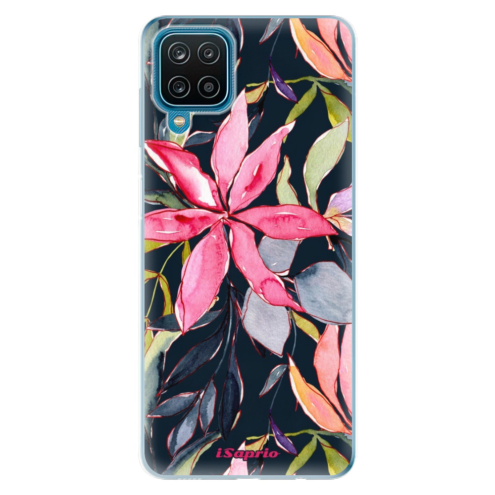 Odolné silikonové pouzdro iSaprio - Summer Flowers - Samsung Galaxy A12