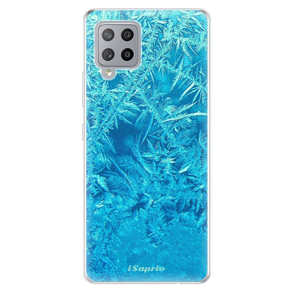Odolné silikonové pouzdro iSaprio - Ice 01 - Samsung Galaxy A42