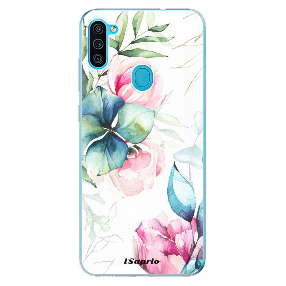 Odolné silikonové pouzdro iSaprio - Flower Art 01 - Samsung Galaxy M11