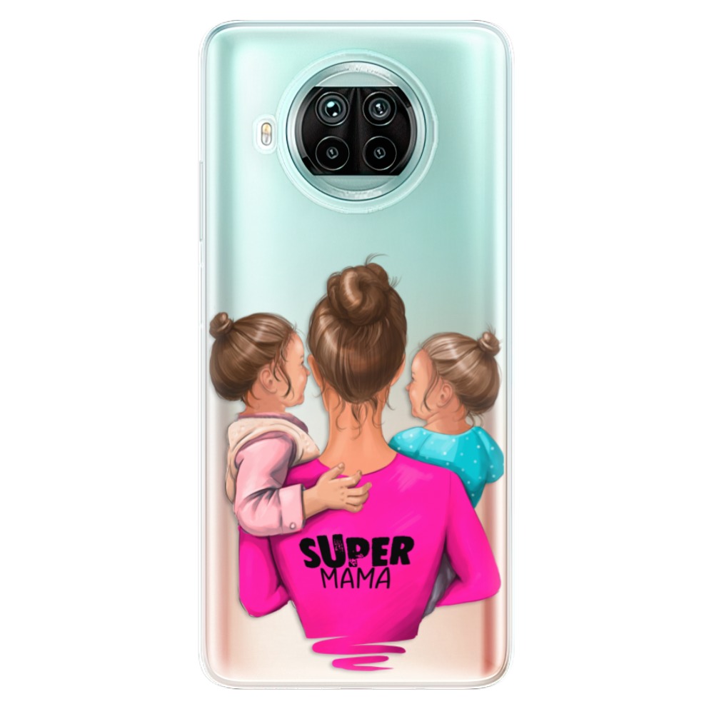 Odolné silikonové pouzdro iSaprio - Super Mama - Two Girls - Xiaomi Mi 10T Lite