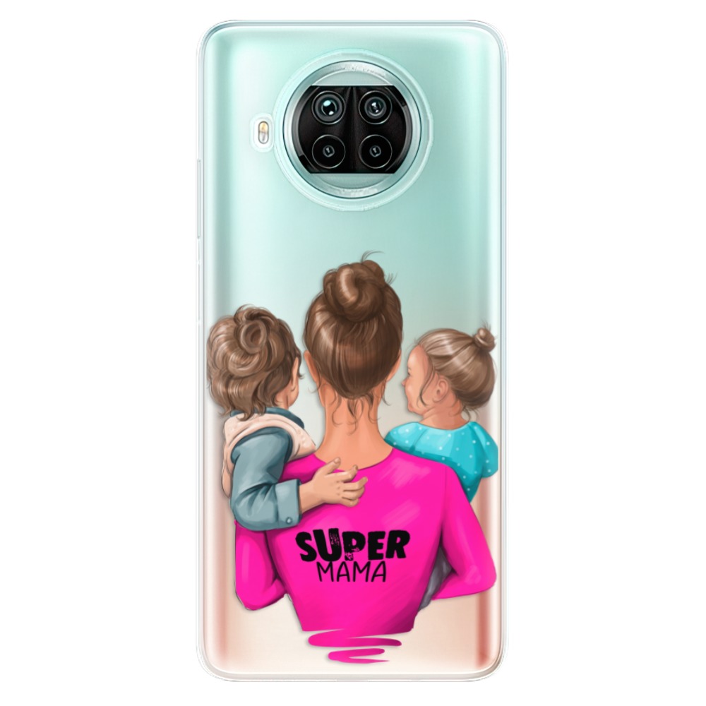 Odolné silikonové pouzdro iSaprio - Super Mama - Boy and Girl - Xiaomi Mi 10T Lite