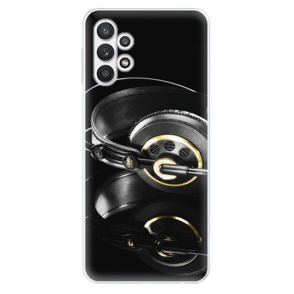 Odolné silikonové pouzdro iSaprio - Headphones 02 - Samsung Galaxy A32 5G