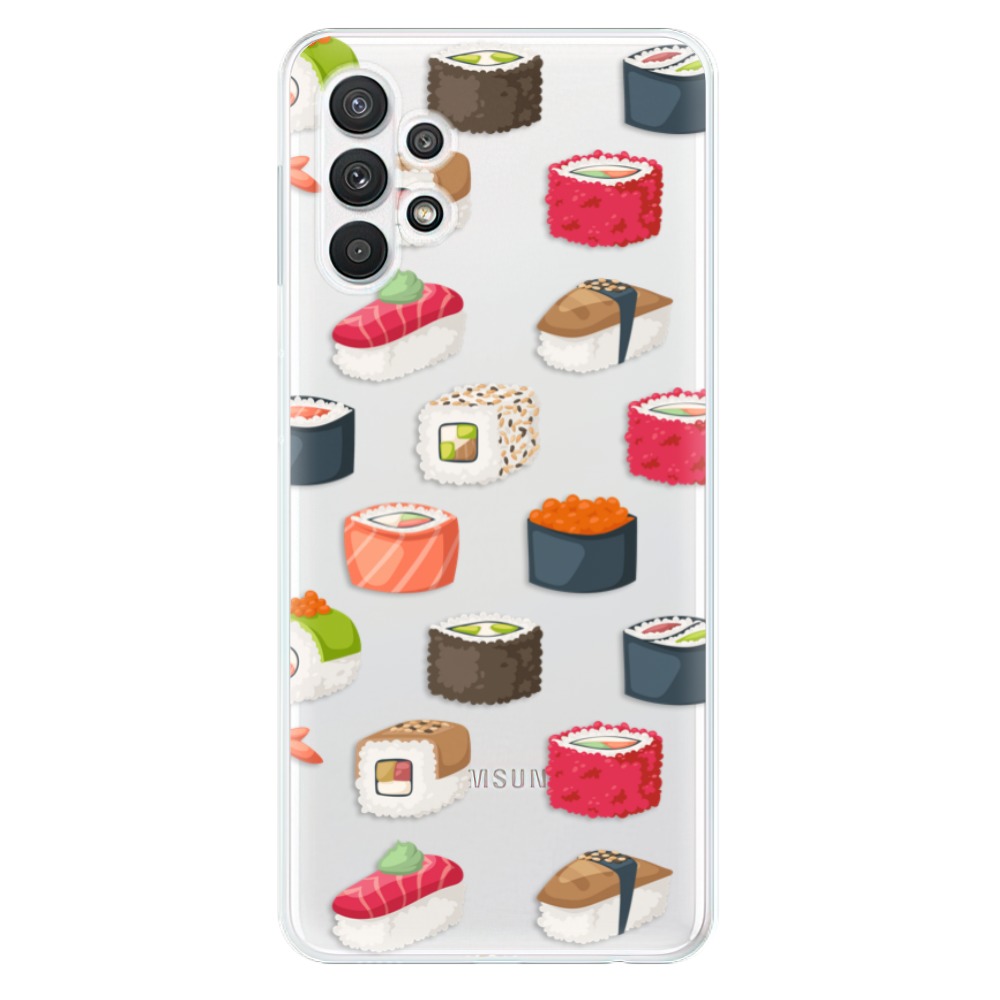 Odolné silikonové pouzdro iSaprio - Sushi Pattern - Samsung Galaxy A32 5G