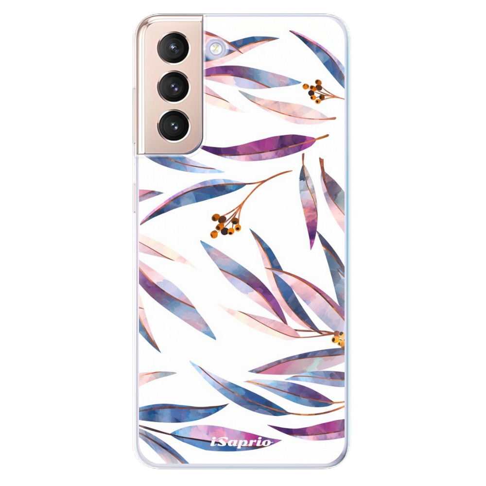 Odolné silikonové pouzdro iSaprio - Eucalyptus - Samsung Galaxy S21