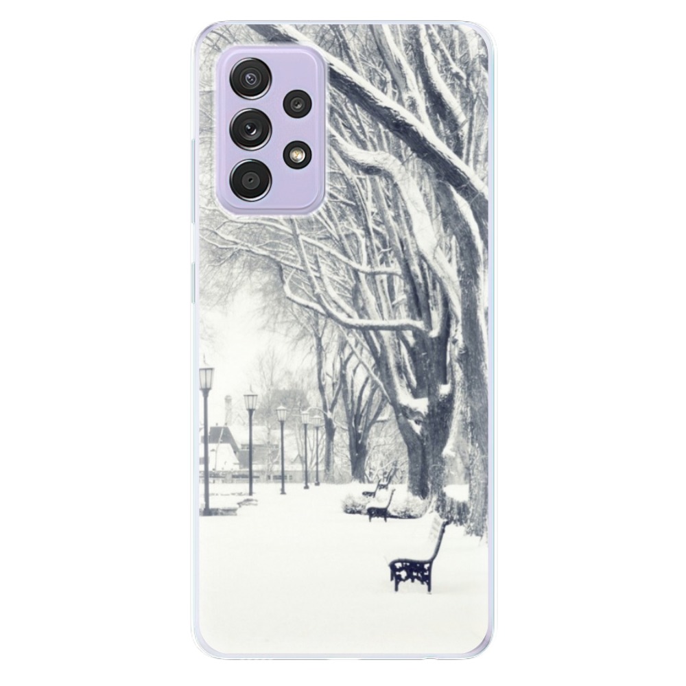 Odolné silikonové pouzdro iSaprio - Snow Park - Samsung Galaxy A52/A52 5G