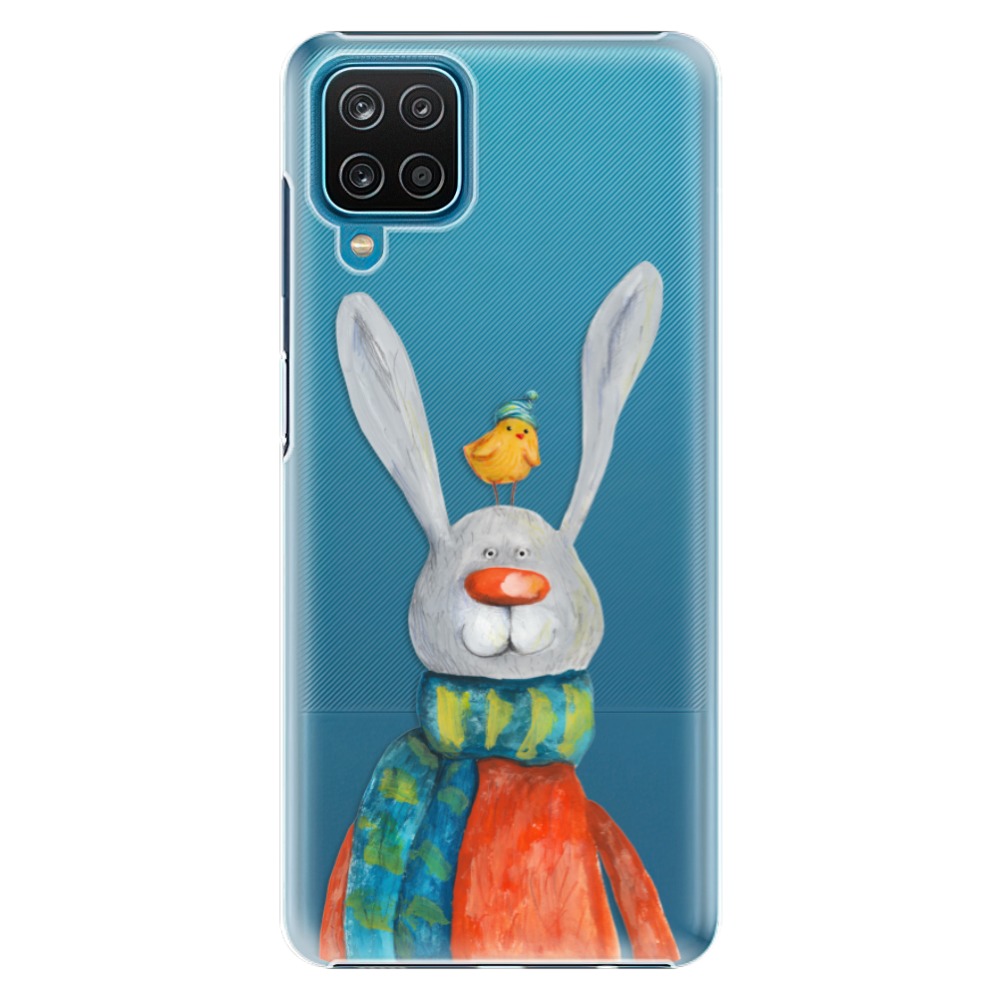 Plastové pouzdro iSaprio - Rabbit And Bird - Samsung Galaxy A12