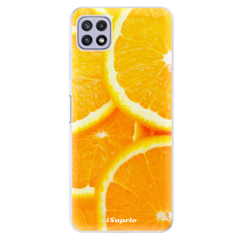 Odolné silikonové pouzdro iSaprio - Orange 10 - Samsung Galaxy A22 5G