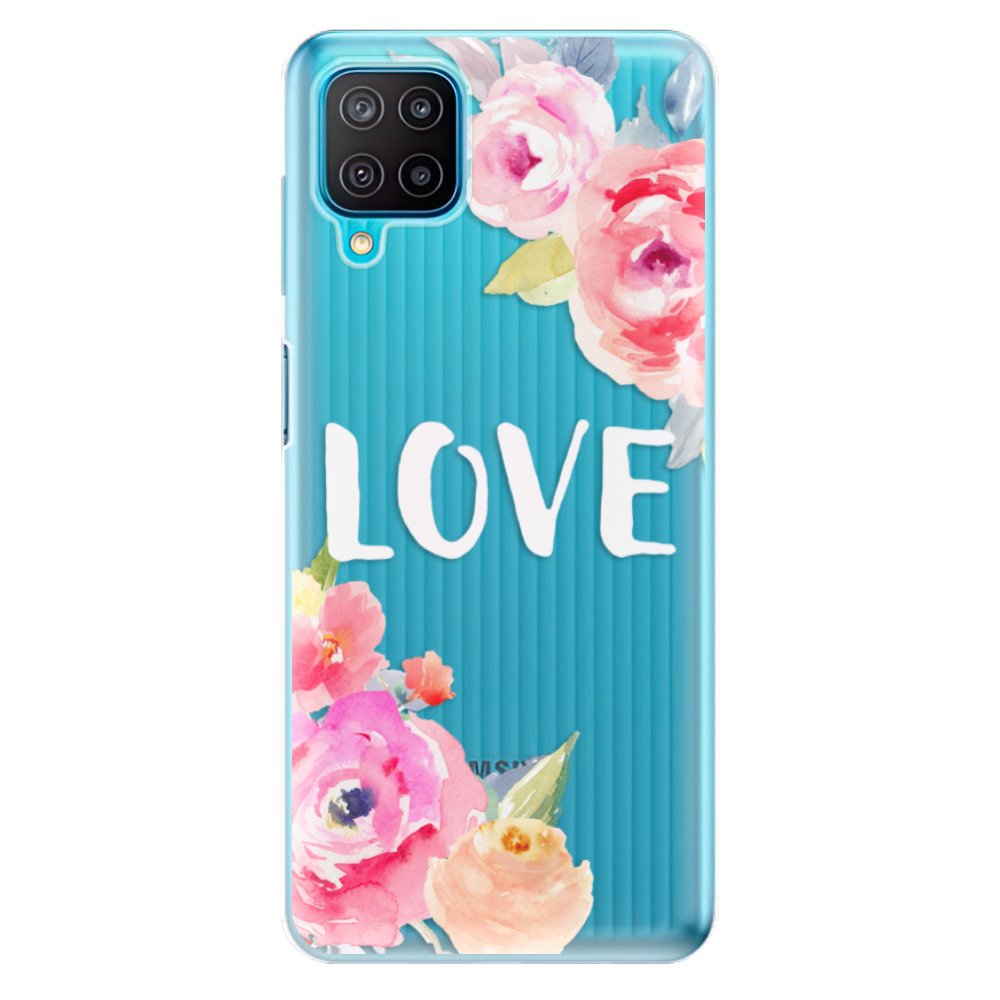 Odolné silikonové pouzdro iSaprio - Love - Samsung Galaxy M12