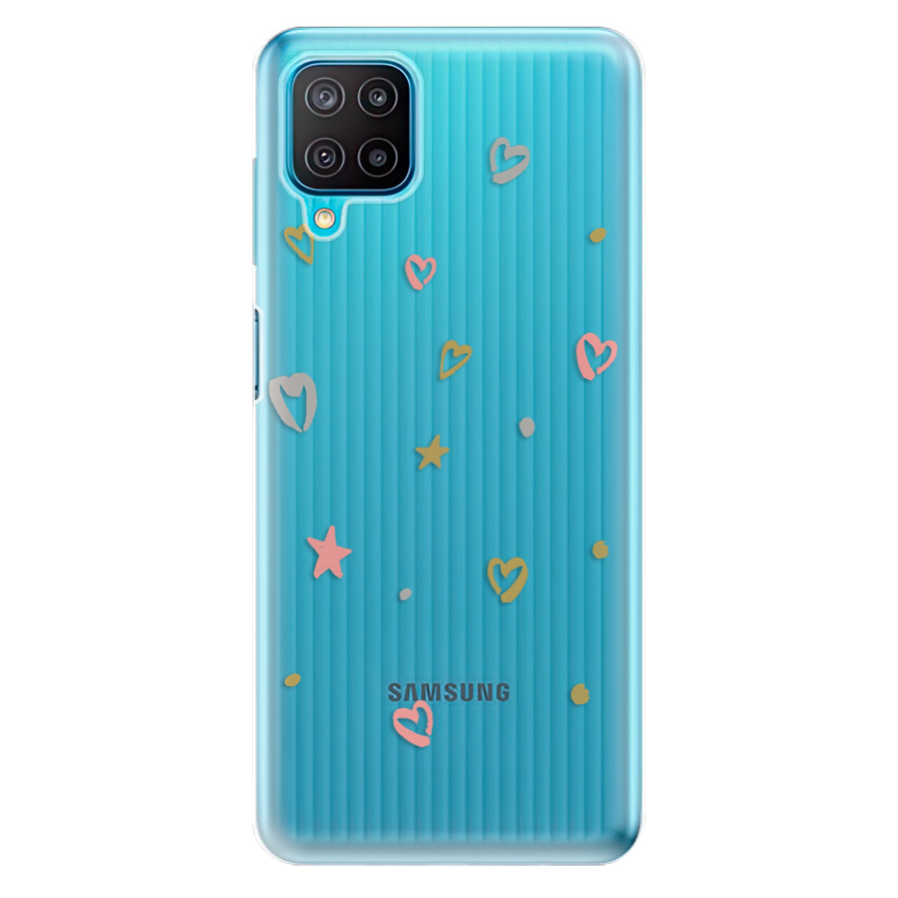 Odolné silikonové pouzdro iSaprio - Lovely Pattern - Samsung Galaxy M12