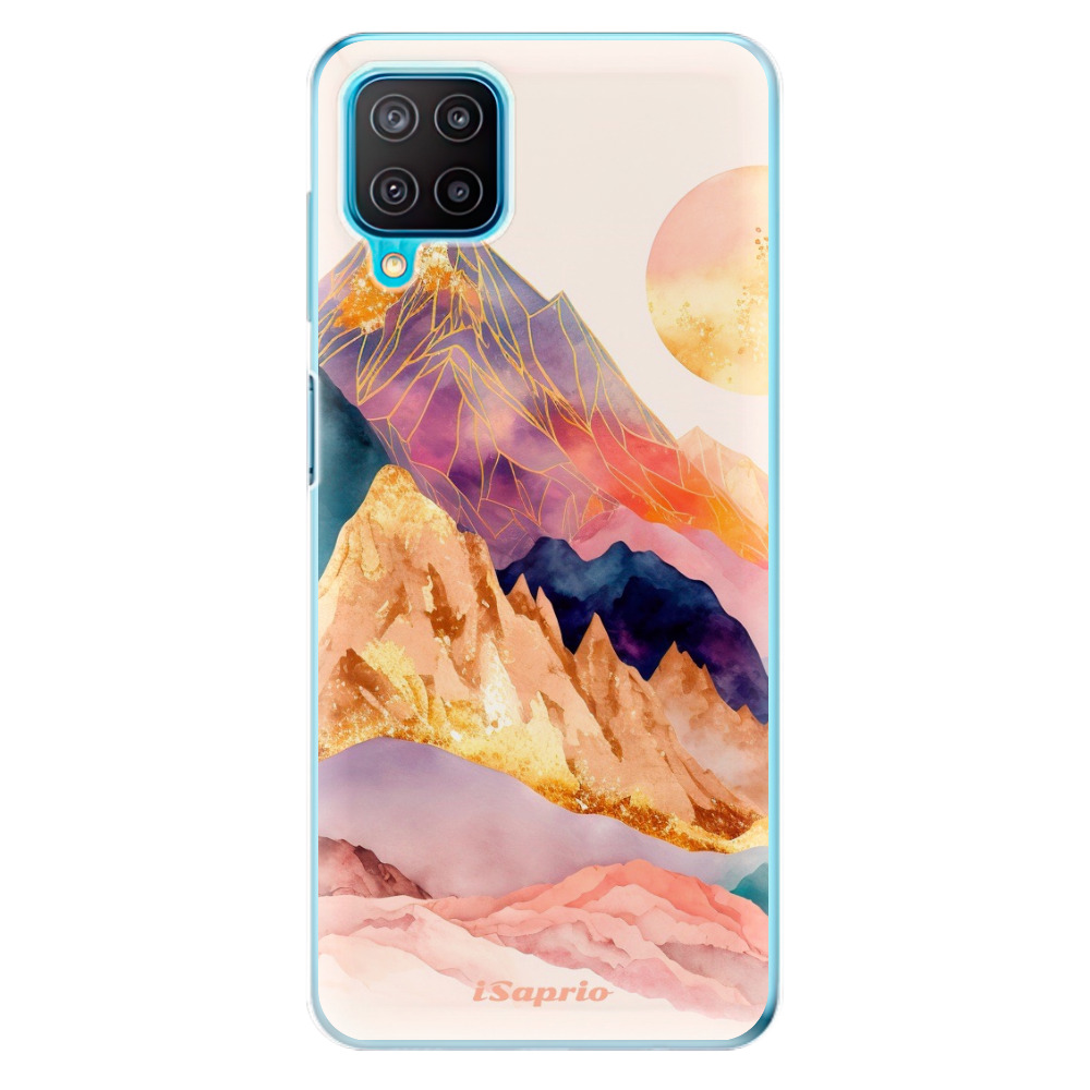 Odolné silikonové pouzdro iSaprio - Abstract Mountains - Samsung Galaxy M12