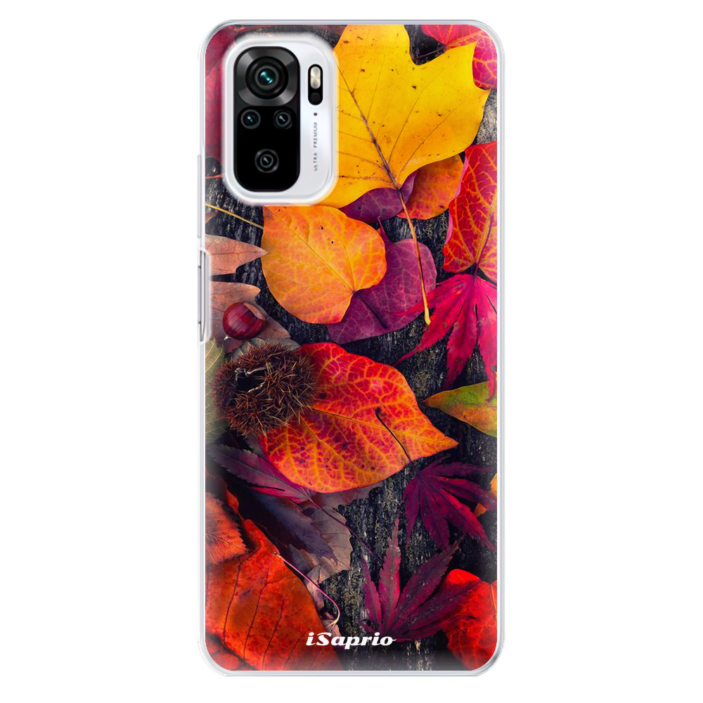 Odolné silikonové pouzdro iSaprio - Autumn Leaves 03 - Xiaomi Redmi Note 10 / Note 10S