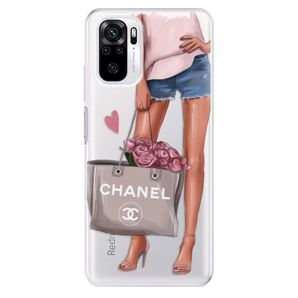 Odolné silikonové pouzdro iSaprio - Fashion Bag - Xiaomi Redmi Note 10 / Note 10S