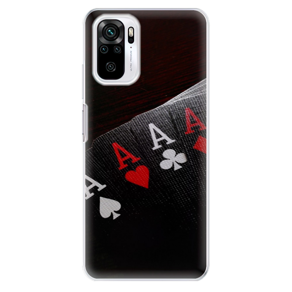 Odolné silikonové pouzdro iSaprio - Poker - Xiaomi Redmi Note 10 / Note 10S
