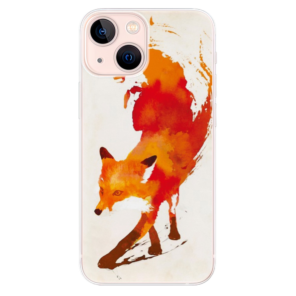 Odolné silikonové pouzdro iSaprio - Fast Fox - iPhone 13 mini