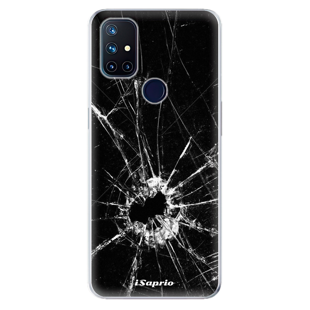 Odolné silikonové pouzdro iSaprio - Broken Glass 10 - OnePlus Nord N10 5G