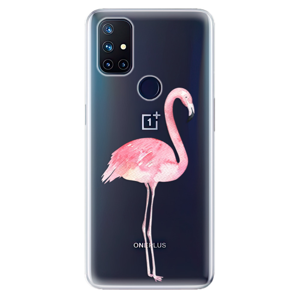 Odolné silikonové pouzdro iSaprio - Flamingo 01 - OnePlus Nord N10 5G