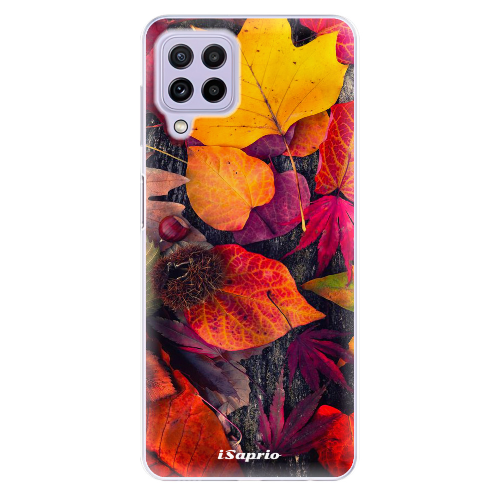 Odolné silikonové pouzdro iSaprio - Autumn Leaves 03 - Samsung Galaxy A22
